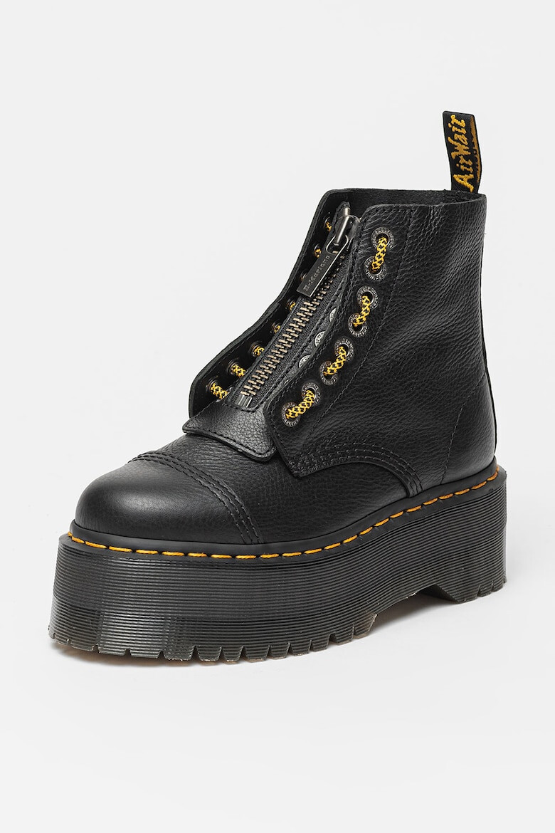 Dr Martens Кожени боти Sinclair Max с равна платформа - Pepit.bg