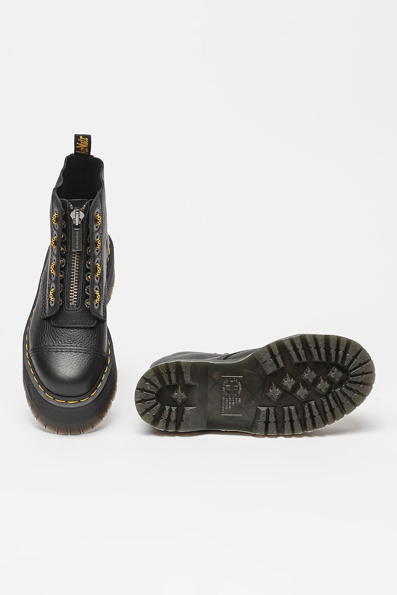 Dr Martens Кожени боти Sinclair Max с равна платформа - Pepit.bg