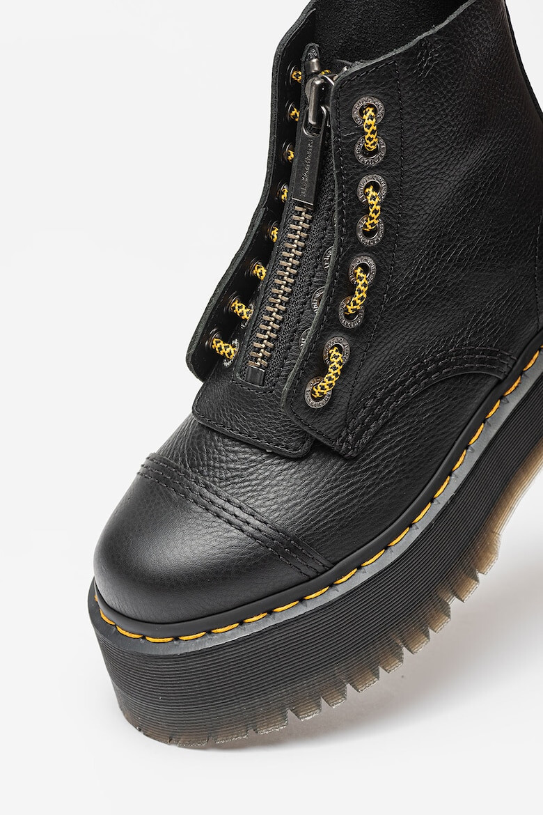Dr Martens Кожени боти Sinclair Max с равна платформа - Pepit.bg