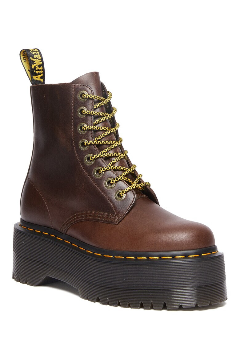 Dr Martens Кожени ботуши 1460 Pascal Max с платформа - Pepit.bg