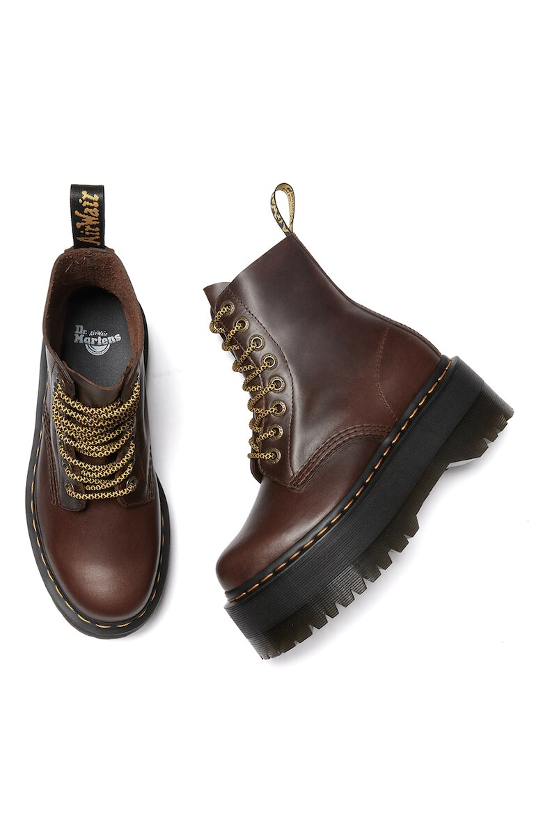 Dr Martens Кожени ботуши 1460 Pascal Max с платформа - Pepit.bg