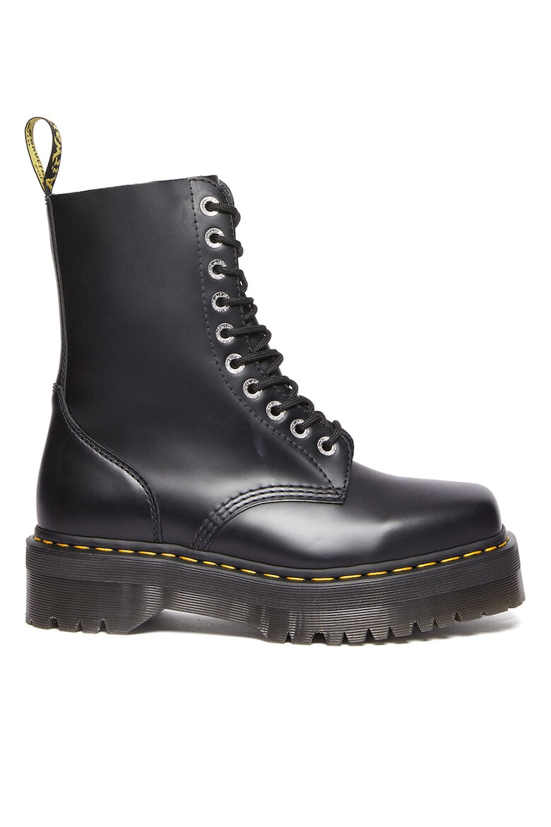 Dr Martens Кожени ботуши 1460 Quad с квадратен връх - Pepit.bg