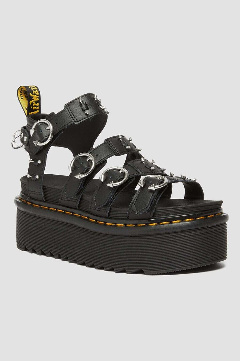 Dr Martens Кожени сандали с капси - Pepit.bg