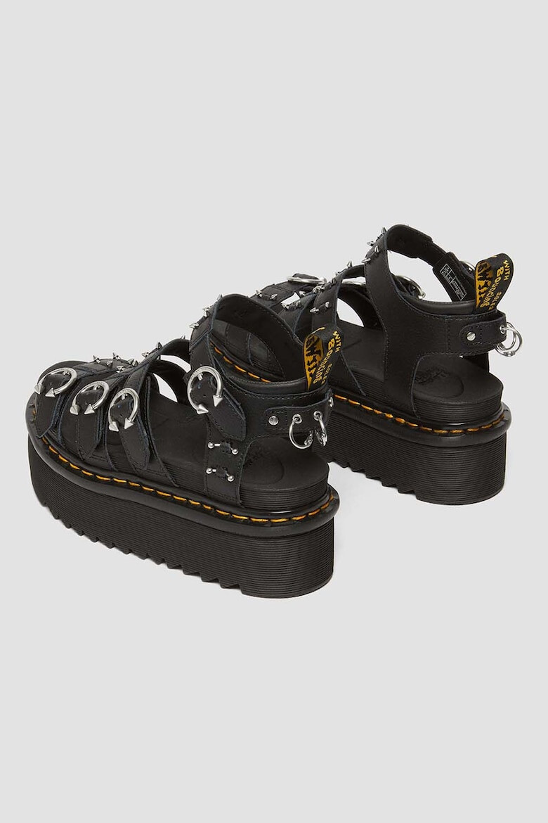 Dr Martens Кожени сандали с капси - Pepit.bg