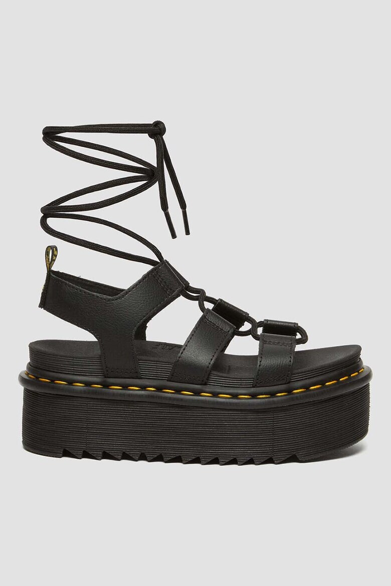 Dr Martens Кожени сандали с врузки - Pepit.bg