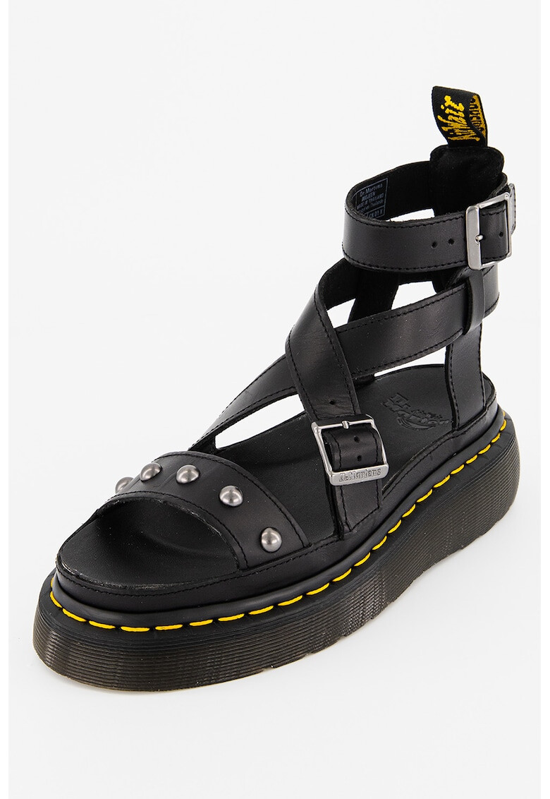 Dr. Martens Кожени скосени сандали Imojeen - Pepit.bg