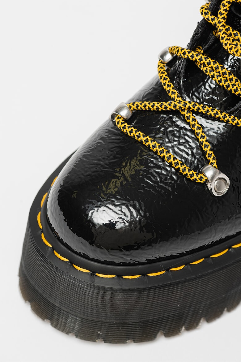 Dr Martens Лачени кожени боти Ghilana Max - Pepit.bg