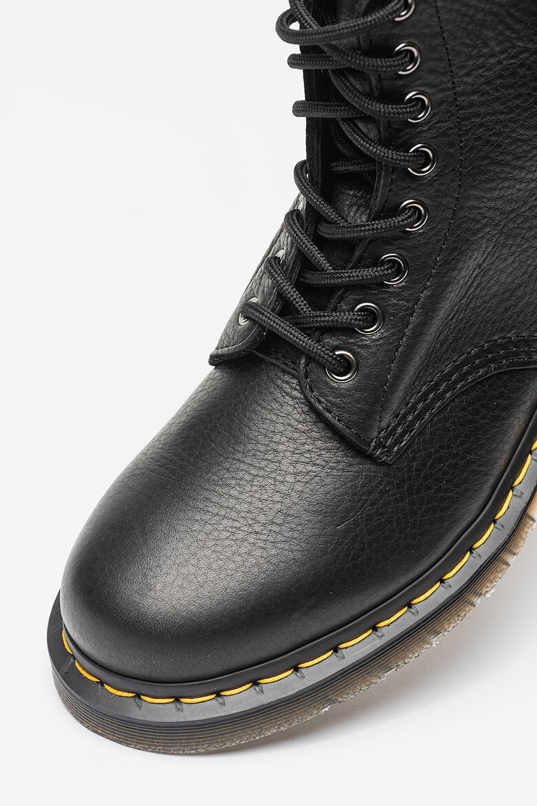 Dr Martens Унисекс кожени боти 1460 Pascal с връзки - Черен - Pepit.bg