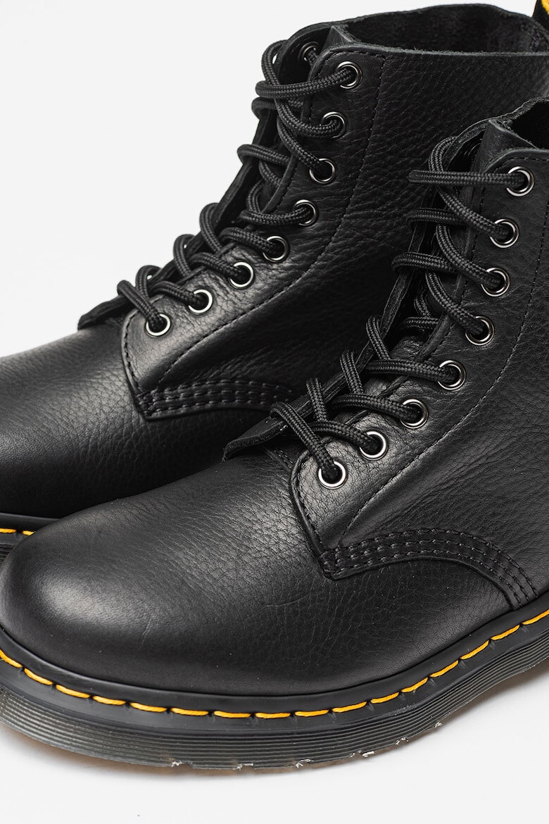 Dr Martens Унисекс кожени боти 1460 Pascal с връзки - Черен - Pepit.bg