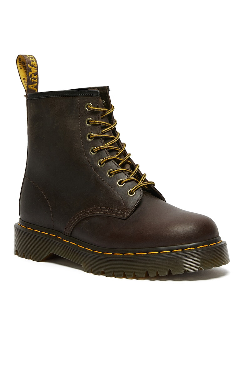 Dr Martens Унисекс кожени боти Bex с връзки - Pepit.bg