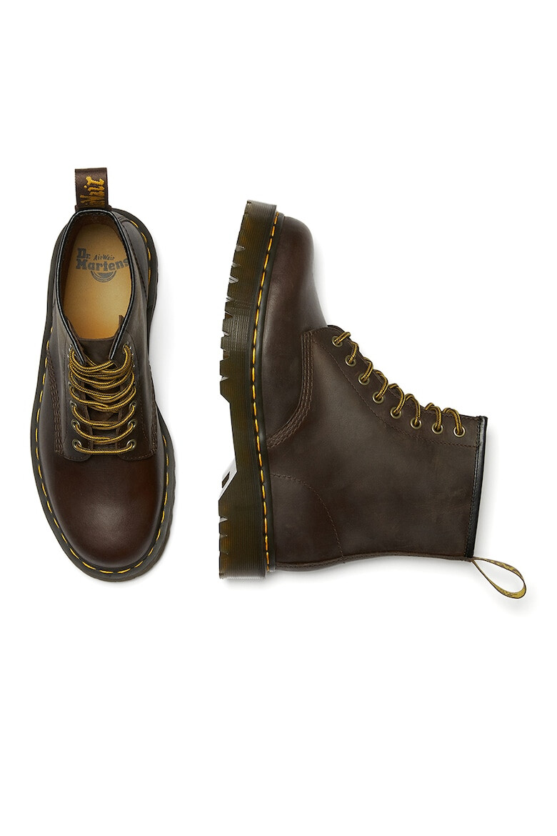 Dr Martens Унисекс кожени боти Bex с връзки - Pepit.bg