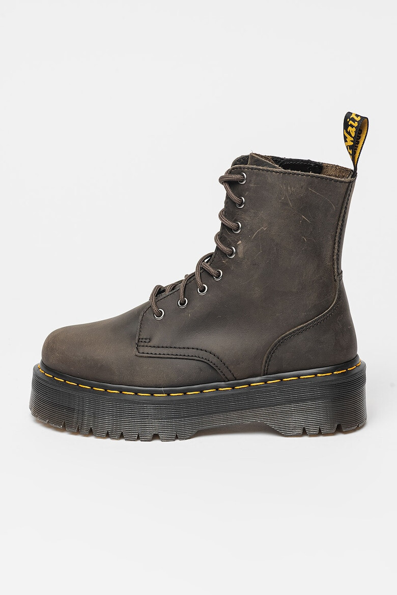 Dr Martens Унисекс кожени боти Jadon с равна платформа - Pepit.bg