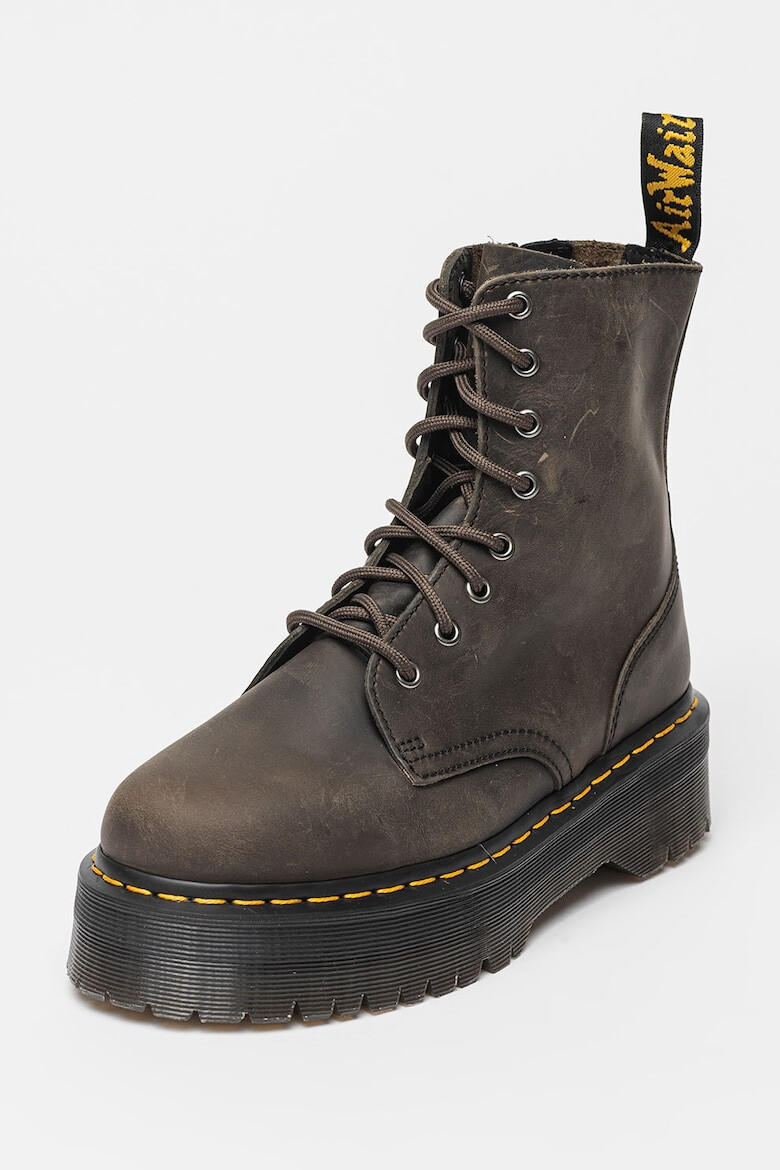 Dr Martens Унисекс кожени боти Jadon с равна платформа - Pepit.bg