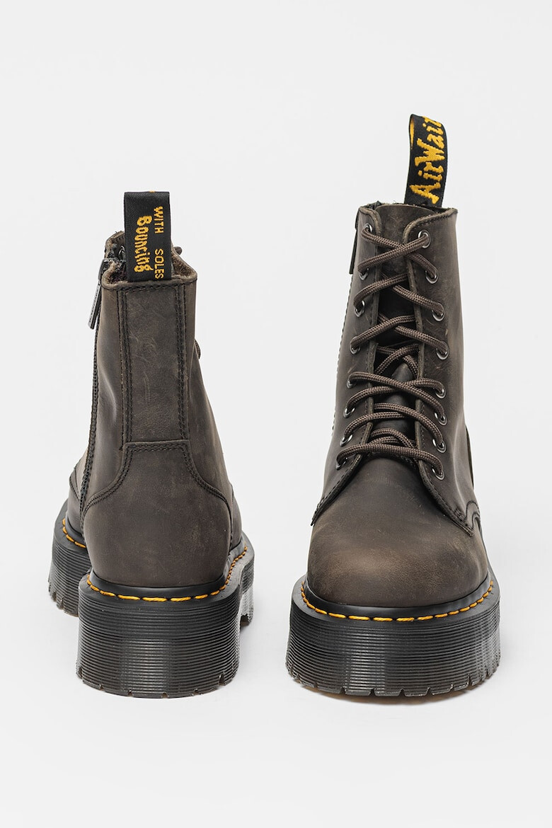 Dr Martens Унисекс кожени боти Jadon с равна платформа - Pepit.bg