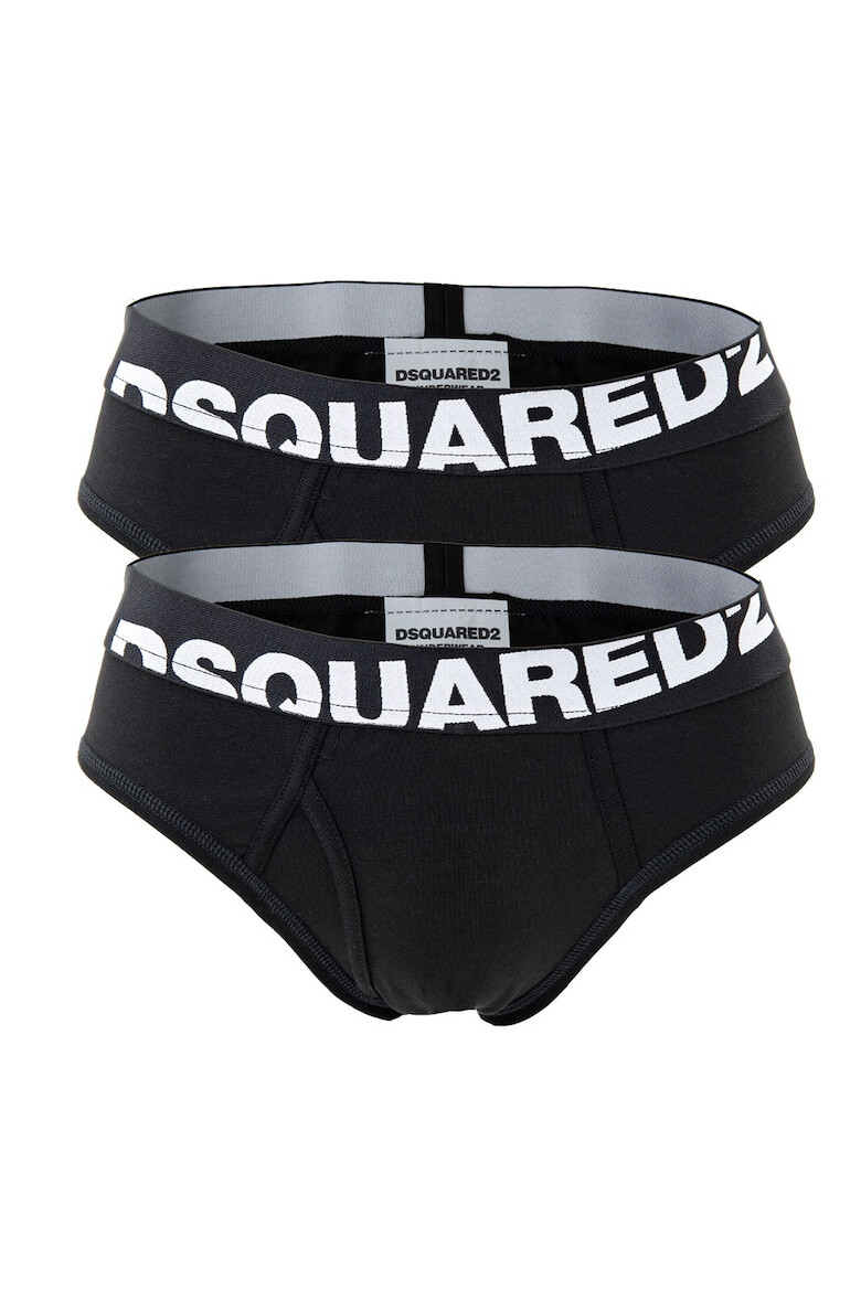 Dsquared2 Слипове с памук - 2 чифта - Pepit.bg