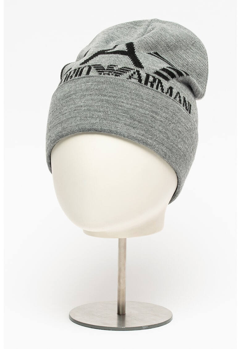 EA7 Плетена шапка с лого - Pepit.bg