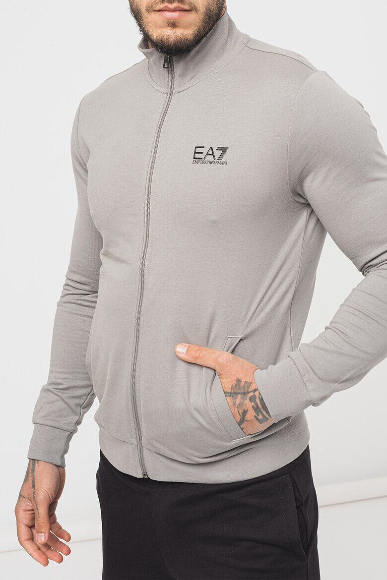 EA7 Спортен памучен екип с цип - Pepit.bg
