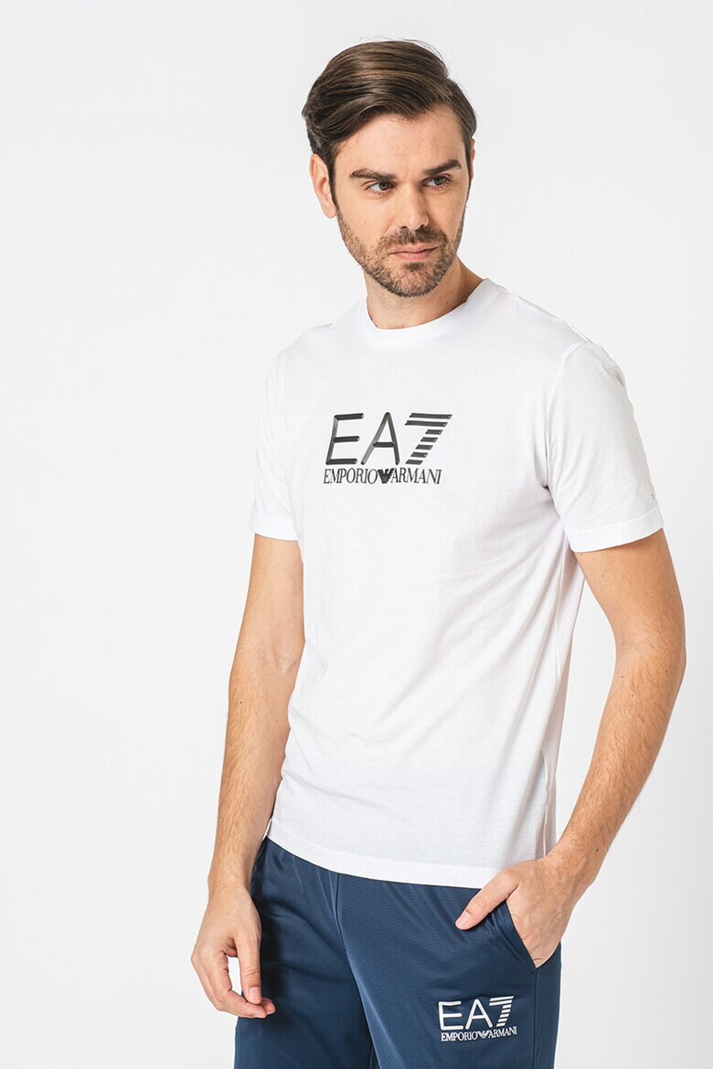 EA7 Тениска от памук с лого - Pepit.bg