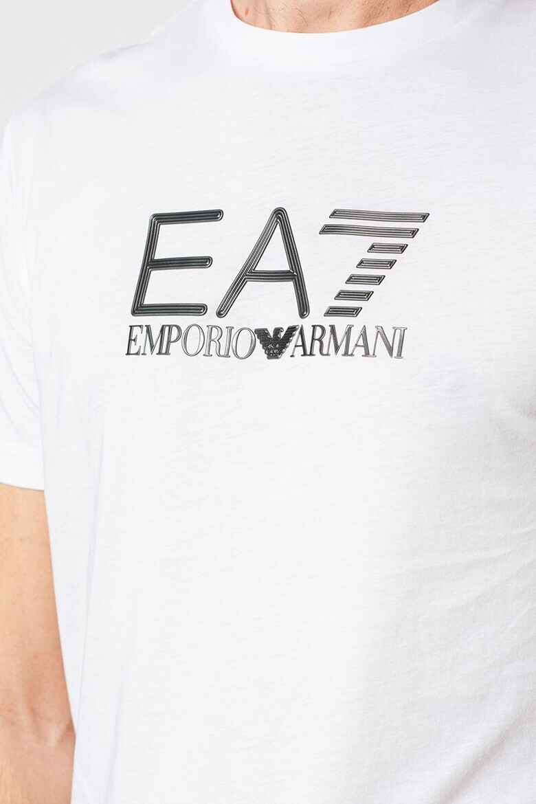EA7 Тениска от памук с лого - Pepit.bg