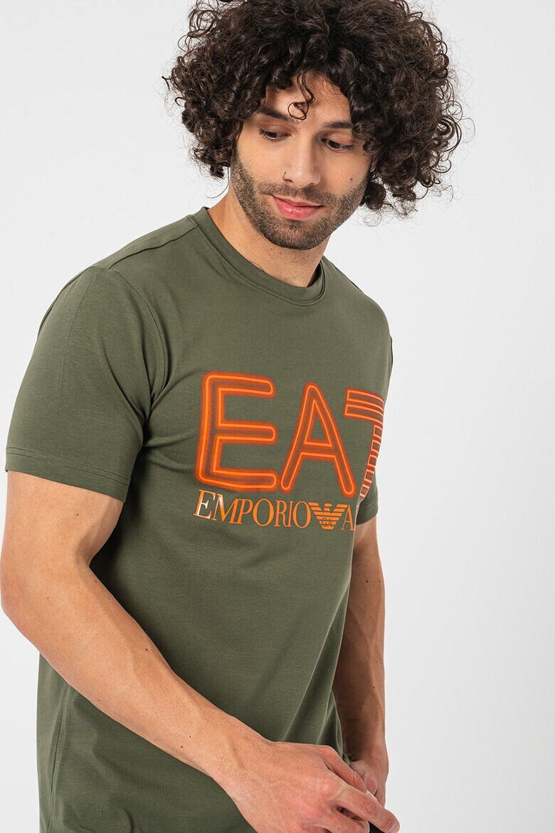EA7 Тениска с лого - Pepit.bg