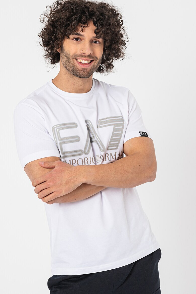 EA7 Тениска с лого - Pepit.bg