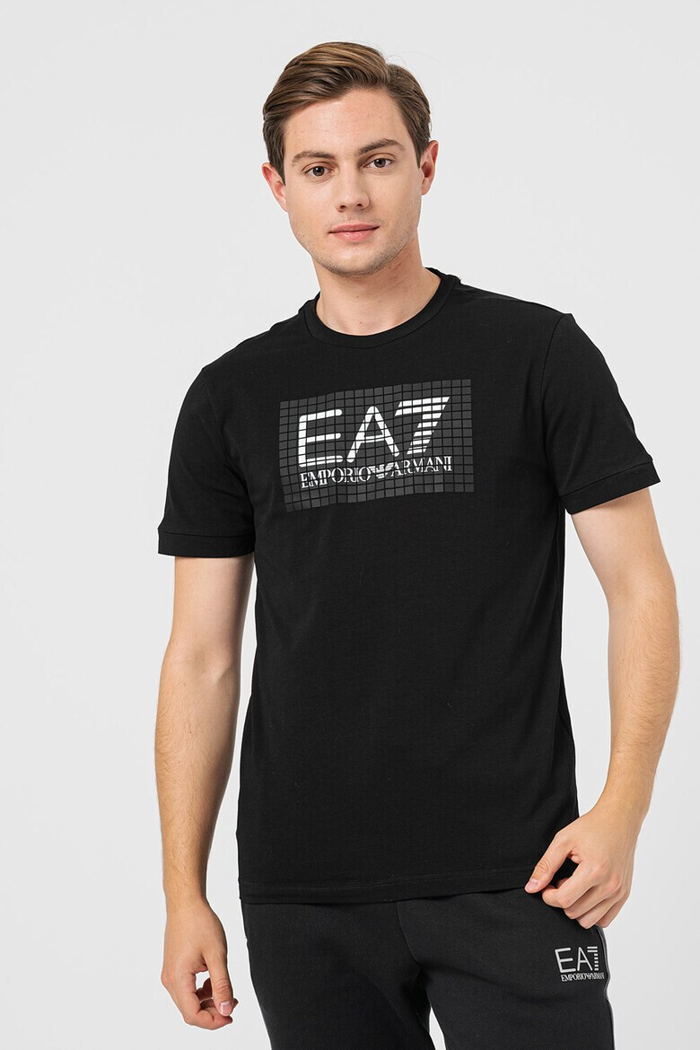 EA7 Тениска с лого - Pepit.bg