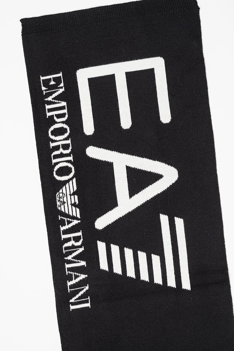 EA7 Унисекс шал с лого - Pepit.bg