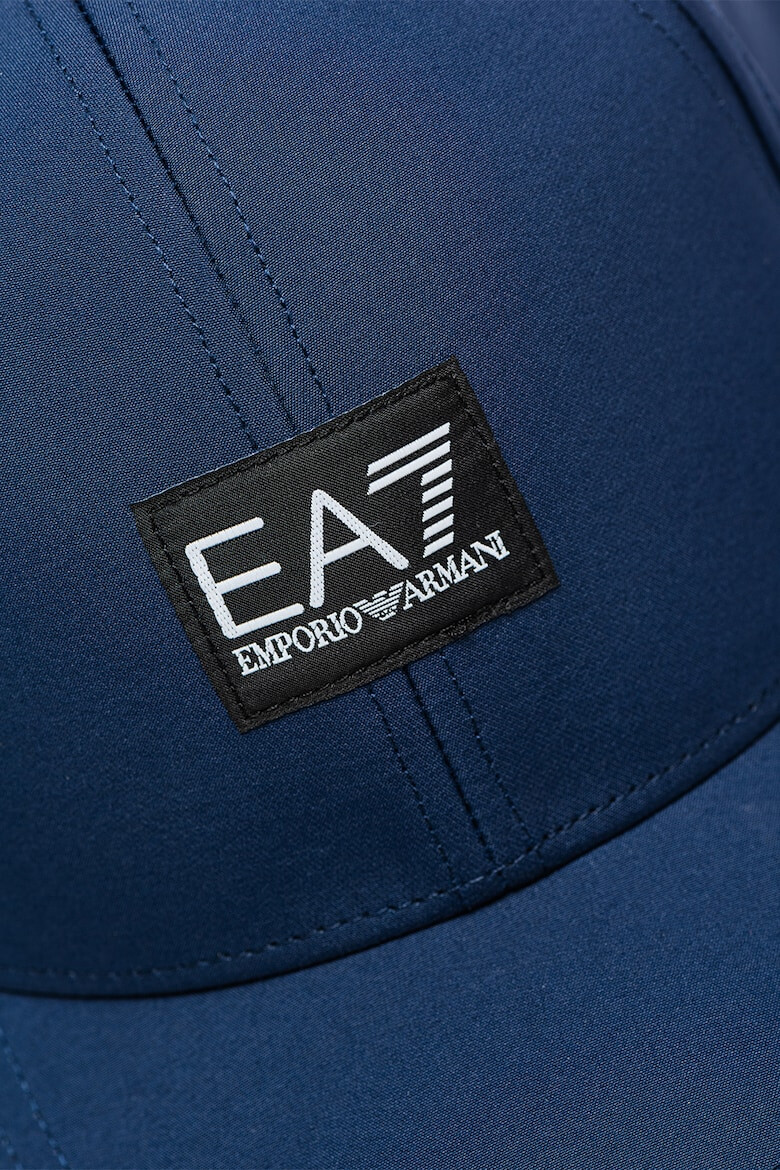 EA7 Унисекс шапка Core с лого и регулиране - Pepit.bg