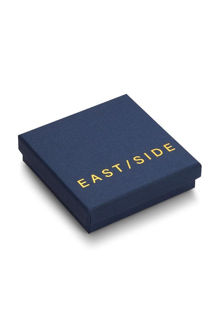 Eastside Обеци-халки с малахит - Pepit.bg