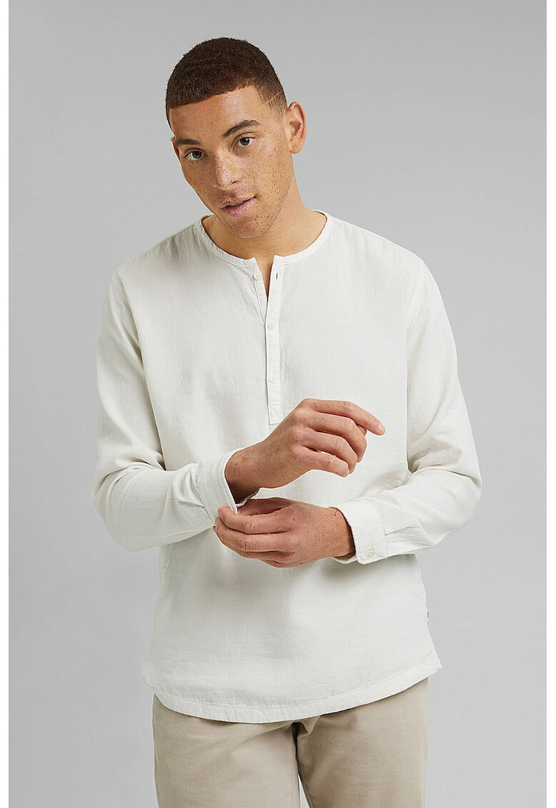 EDC by Esprit Блуза тип Henley от памук - Pepit.bg