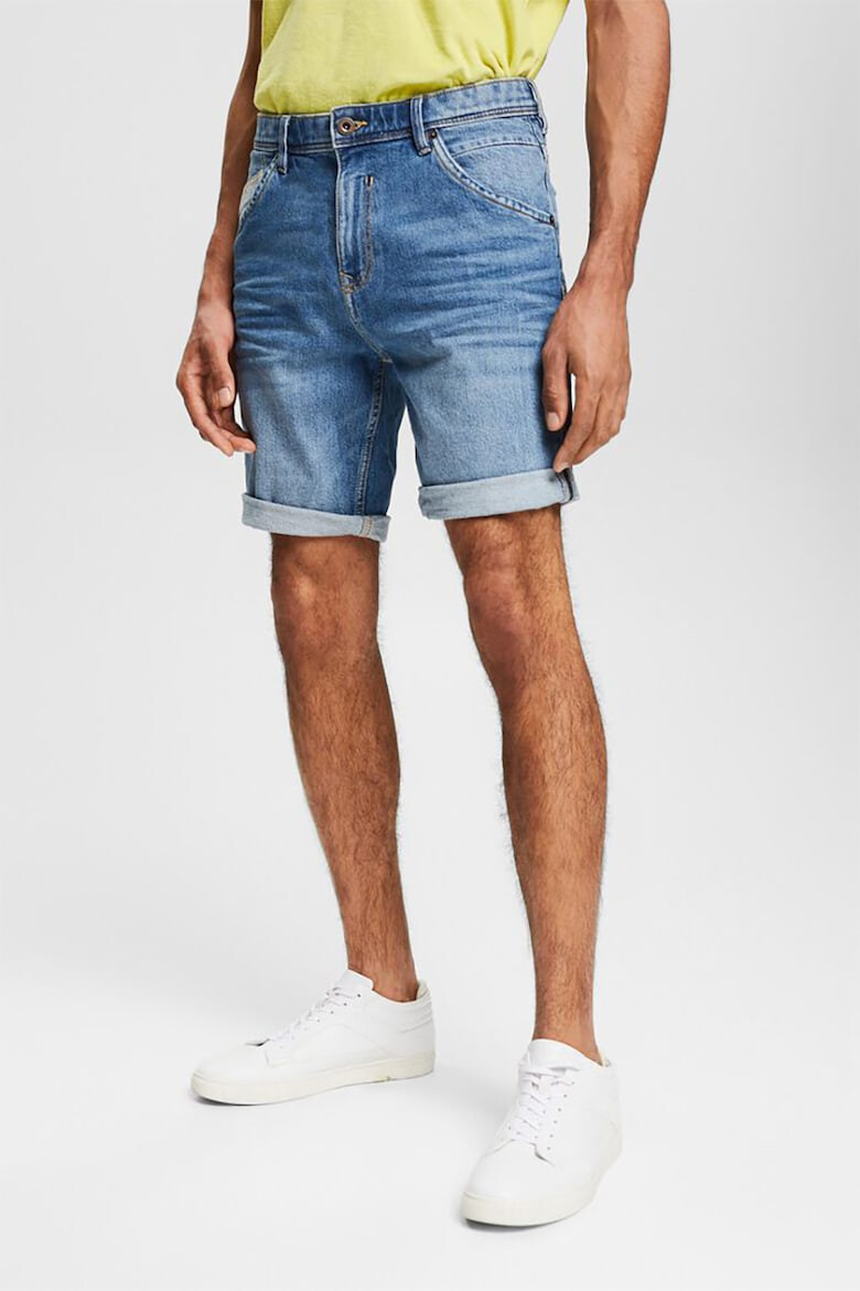 EDC by Esprit Дънков къс панталон с 5 джоба - Pepit.bg