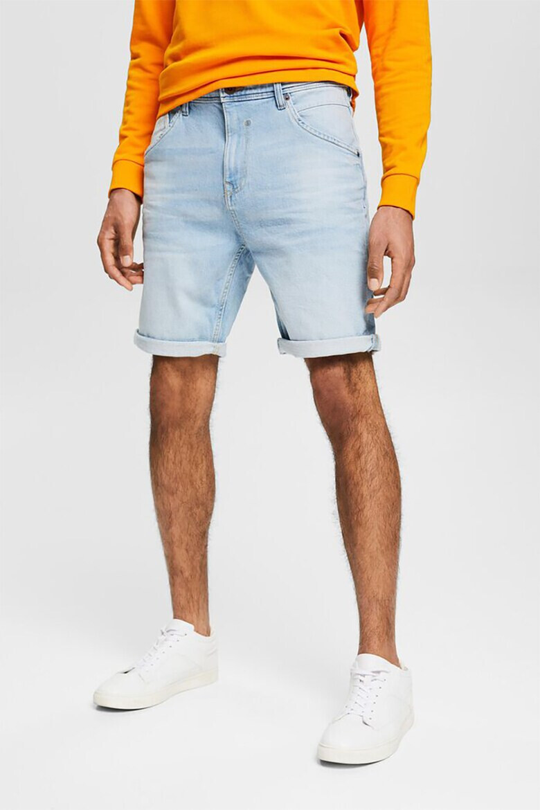 EDC by Esprit Дънков къс панталон с 5 джоба - Pepit.bg