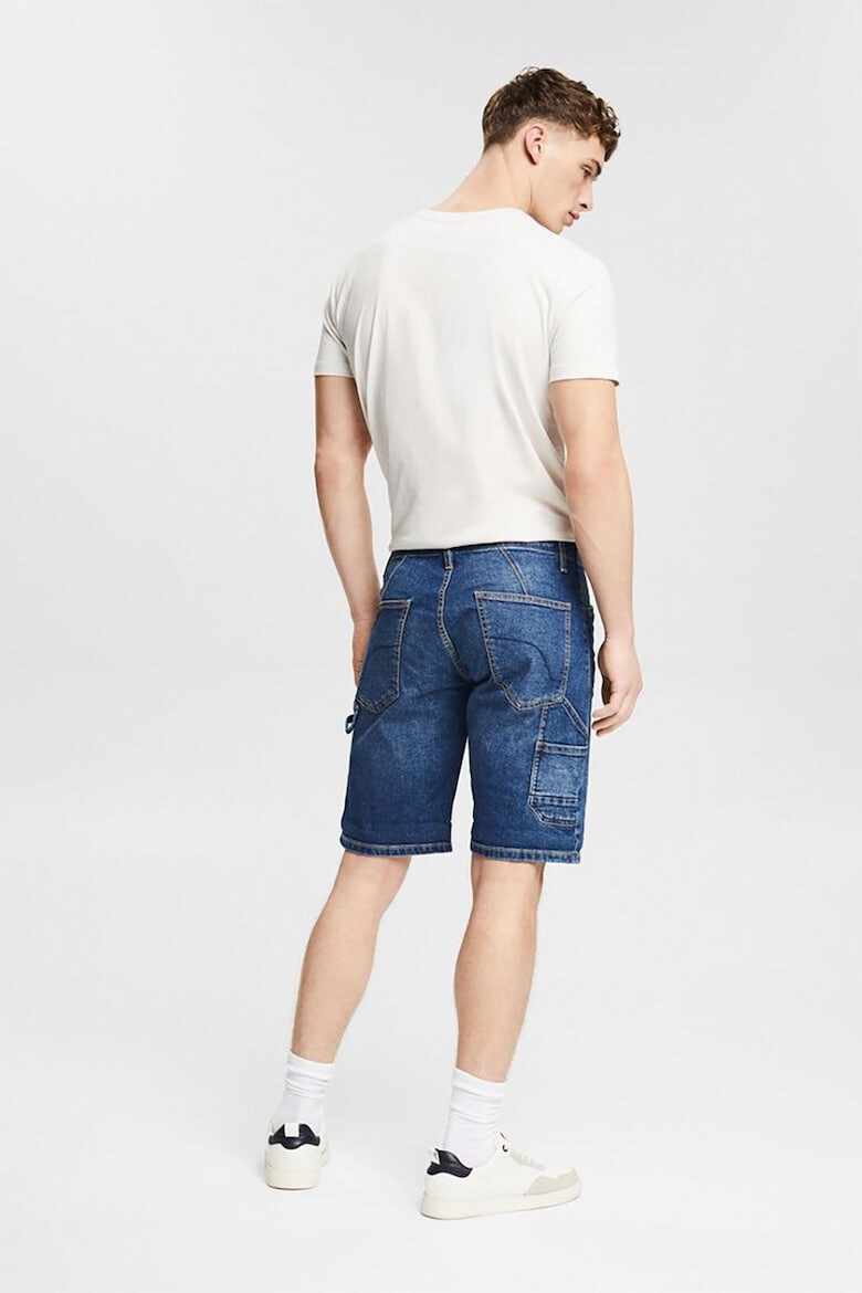 EDC by Esprit Дънкови бермуди карго със захабен ефект - Pepit.bg