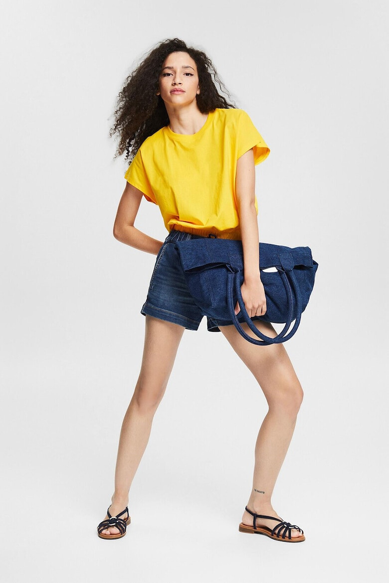 EDC by Esprit Къси дънки със захабен ефект - Pepit.bg