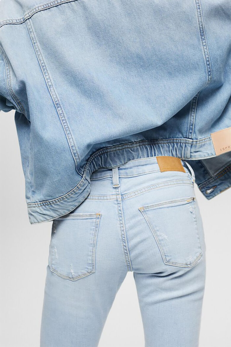 EDC by Esprit Прилепнали дънки с протрити зони - Pepit.bg