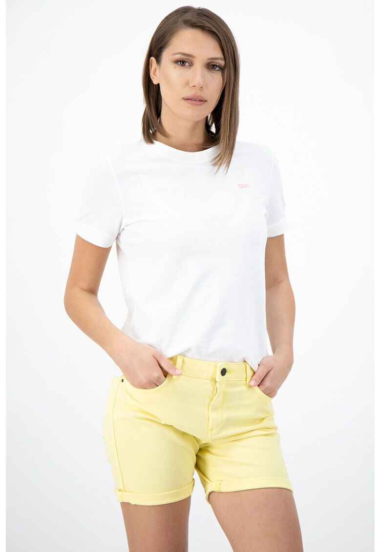 EDC by Esprit Тениска Boxy с овално деколте - Pepit.bg