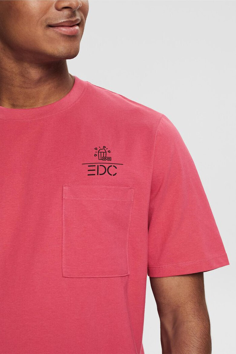 EDC by Esprit Тениска с джоб на гърдите - Pepit.bg