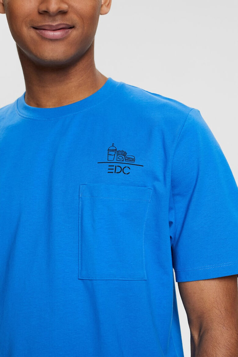EDC by Esprit Тениска с джоб на гърдите - Pepit.bg
