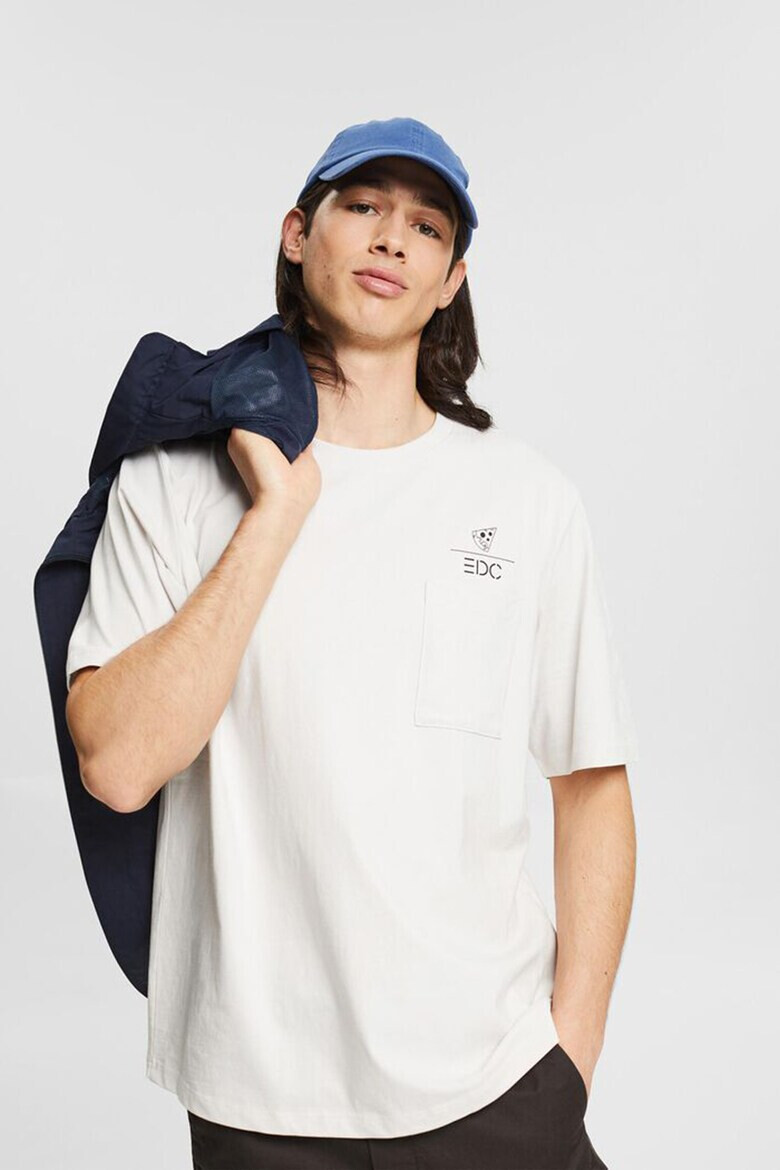 EDC by Esprit Тениска с джоб на гърдите - Pepit.bg