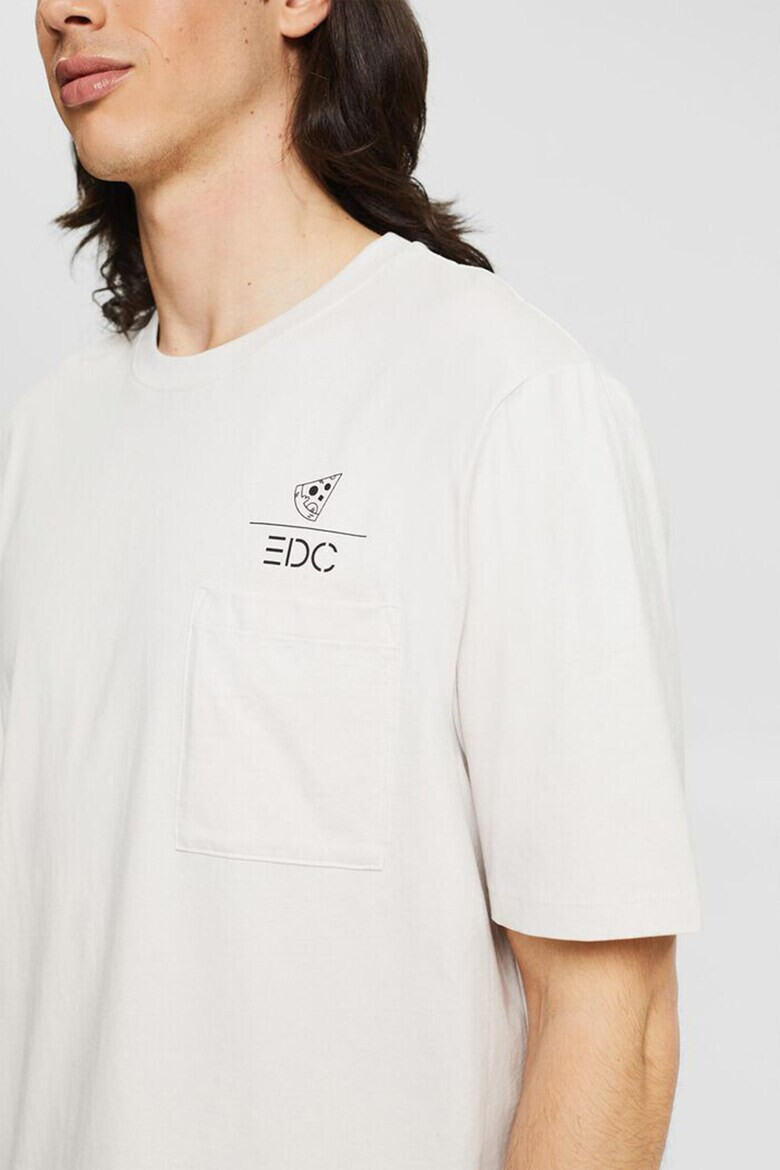 EDC by Esprit Тениска с джоб на гърдите - Pepit.bg