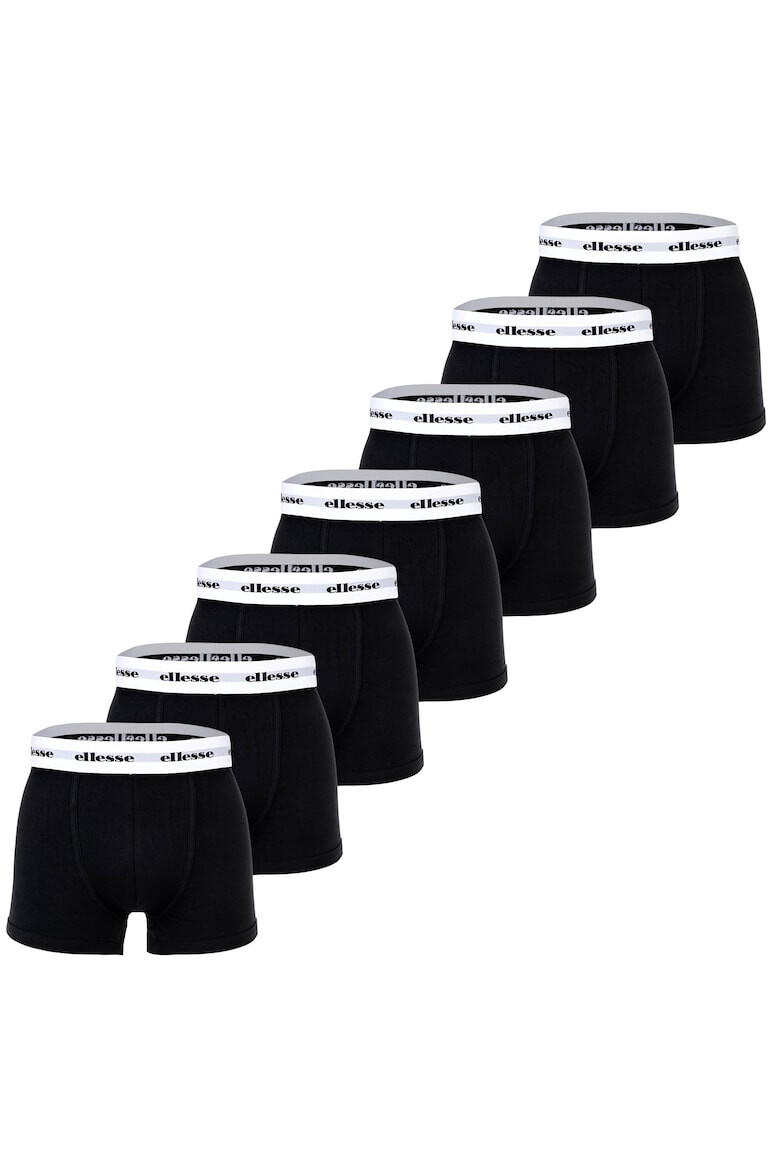 ELLESSE Боксерки с лого - 7 чифта - Черен - Pepit.bg
