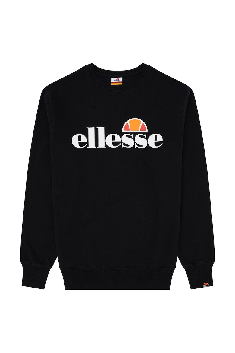 ELLESSE Суитшърт Succiso с овално деколте и лого - Pepit.bg