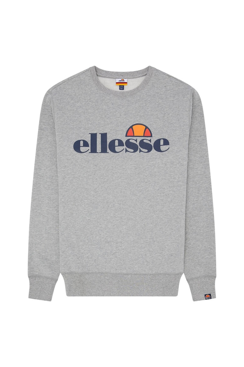 ELLESSE Суитшърт Succiso с овално деколте и лого - Pepit.bg