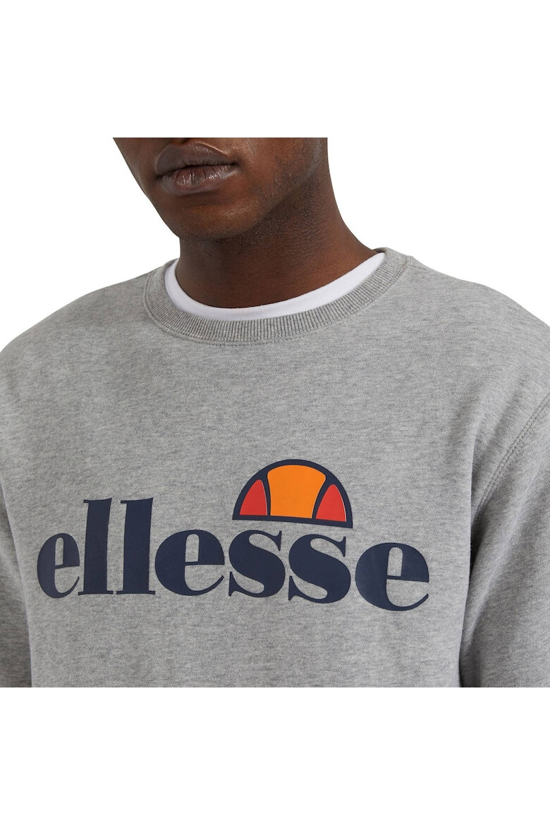 ELLESSE Суитшърт Succiso с овално деколте и лого - Pepit.bg