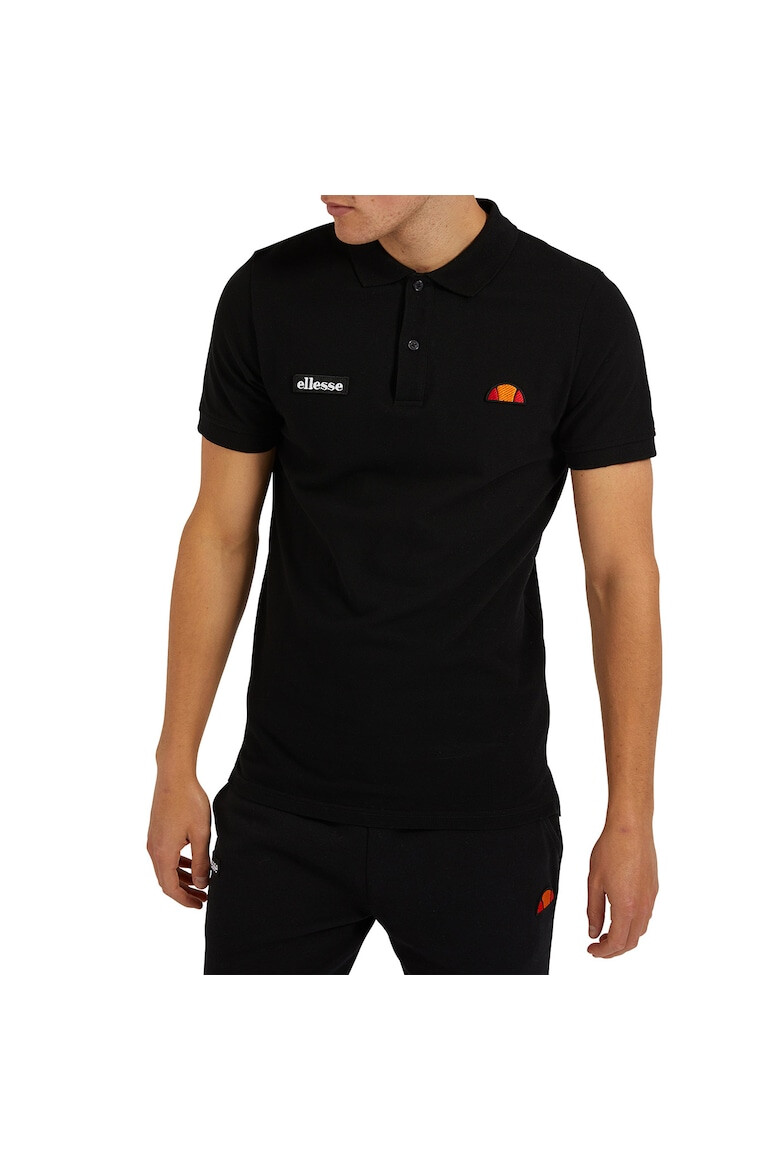 ELLESSE Тениска Montura с яка и апликации - Pepit.bg