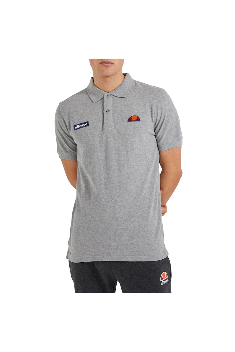 ELLESSE Тениска Montura с яка и апликации - Pepit.bg