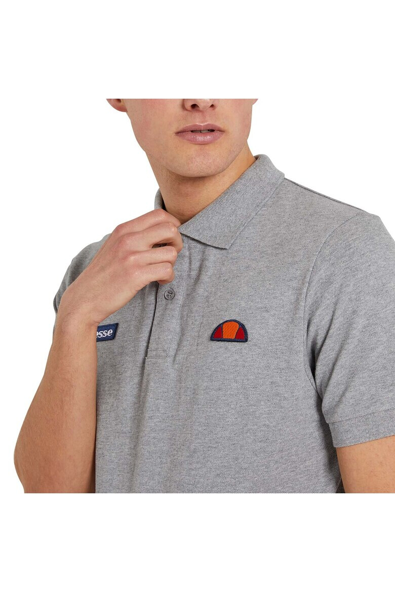 ELLESSE Тениска Montura с яка и апликации - Pepit.bg