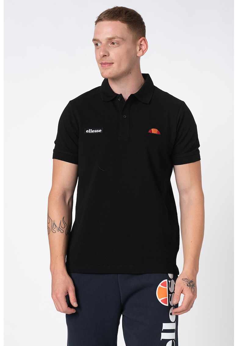 ELLESSE Тениска Montura с яка и апликации - Pepit.bg