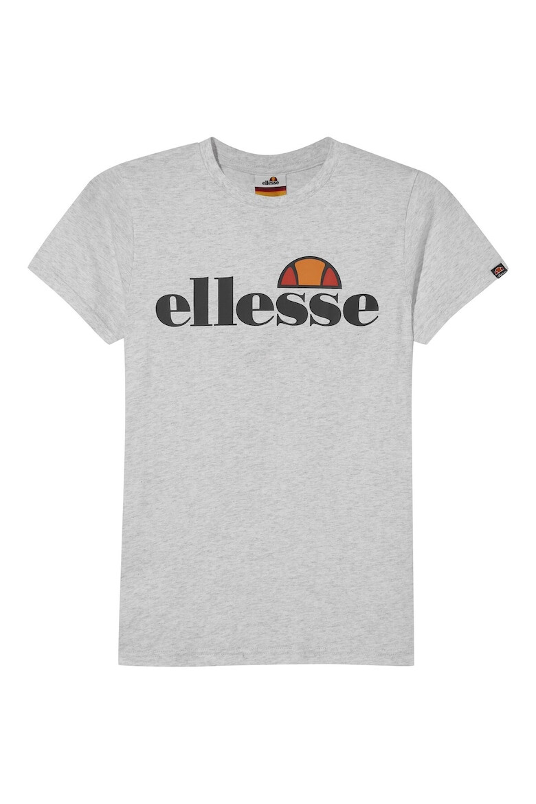 ELLESSE Тениска с овално деколте и лого - Pepit.bg