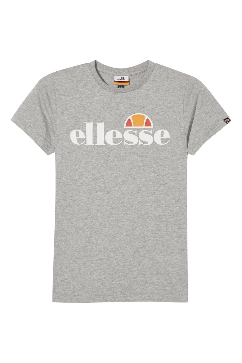 ELLESSE Тениска с овално деколте и лого - Pepit.bg